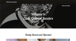 Desktop Screenshot of eddiegreenanjewelers.com
